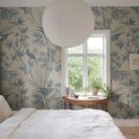 tapeta ścienna w sypialni