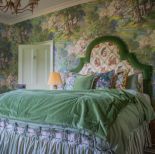 kolorowe tapety do sypialni