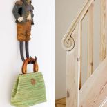 Te stare schody artysta stolarz oczyszczal przez sześć tygodni centymetr po centymetrze