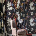 Tkanina GRAND CANYON z najnowszej kolekcji Arapahos, nadruk na bawełnie, PIERRE FREY,