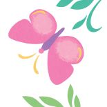 To, jakie kolory będzie miał motyl, zależy tylko od wyobraźni i stylu wnętrza.