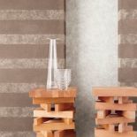 To nie tapeta, ale farba laserunkowa Sylitol Antik-Lasur. CAPAROL