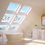 To wyjątkowo trwałe okno z aluminium i tworzywa sztucznego idealnie nadaje się do pomieszczeń, gdzie