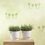 Transparentna farba (tzw. bejca) w cenie 30,25 zł/litr. Aby zrobić takie kwiaty, potrzebna jest specjalna masa (tz. relief) -