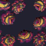 Trójwymiarowe kompozycje z papieru z serii 3D paper Flora.