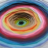 Trójwymiarowe kompozycje z papieru z serii 3D paper Spirales.