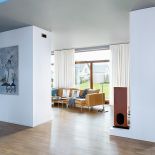 Trudno się zdecydować, co w tym krakowskim domu najpierw podziwiać. Czy widoki za oknem i Tatry w tle, czy