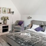 Tu widać zamiłowanie do stylu prowansalskiego.