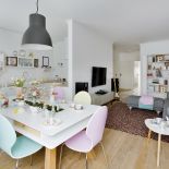 pastelowe mieszkanie