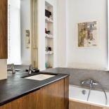 Nowoczesna kuchnia w kamienicy