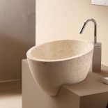 MIRAGE, nablatowa umywalka z kamienia, 3988 zł, BATH COLLECTION, millenium-lazienki.pl