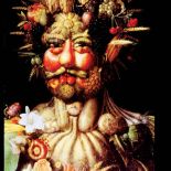 Vertumnus (portret Rudolfa II) , 1590 r., Giuseppe Arcimboldo, fot. FORUM
