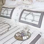 Pościel do sypialni rustykalnej.