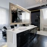 łazienka w stylu glamour