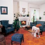 W salonie króluje styl klasyczny z domieszką Orientu.