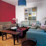 W salonie znajdziemy wygodne kanapy i fotele.