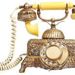 W wiktoriańskim stylu, 123 RF. Historia telefonu