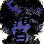 Waldemar Świerzy Jimi Hendrix ,1974 r., GALERIA GRAFIKI I PLAKATU