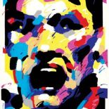 Waldemar Świerzy Projekt plakatu teatralnego , 1990 r., cw 2000 zł, DESA UNICUM