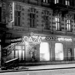 Warszawska restauracja Oaza. Reklamy neonowe