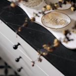 dodatki do biało-czarnej łazienki