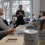 Czytelniczki Werandy na warsztatach malowania