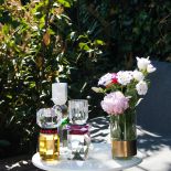 Wazony i świeczniki z ręcznie ciętego kryształu