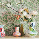 wazon ręcznie malowany