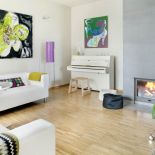 We wnętrzu widać wyraźnie fascynację stylem skandynawskim. Agata zakochała się w Finlandii, gdy pierwszy raz