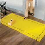 Wełniany 2D z ornamentem przypominającym krawiecki ścieg. MOHO DESIGN