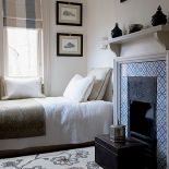 Wełniany kobierzec Egrits Blue. SIGNATURE PRINTS