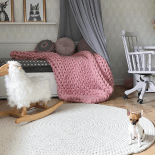 Pomysł na prezent z lnu i wełny