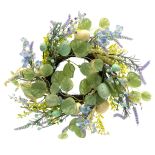 wianek wielkanocny na drzwi