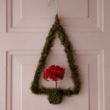 ozdoba bożonarodzeniowa na drzwi