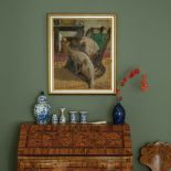 meble z różnych epok w salonie