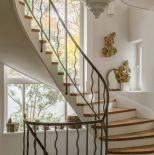 spiralne schody w willi