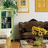 Witryna wypełniona książkami. Włoska uroda