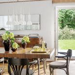 Witrynki na kolekcję szkła - IKEA. Art déco pod wysoką daglezją