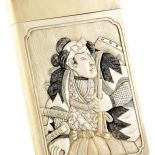 Wizytownik japoński w stylu shibayama, z kolekcji Włodzimierza Hermana, fot. G. Kołodziej i J. Twardowski/JTFOTO.DK