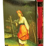 Wizytownik ze znanego rosyjskiego warsztatu Lukutin , 1880-1890 r., z kolekcji Włodzimierza Hermana, fot.