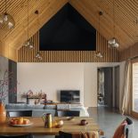 wnętrza domów drewnianych nowoczesnych