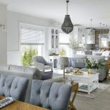 wnętrza w stylu hamptons