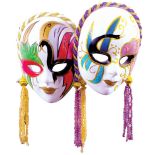 Współczesne maski weneckie. Fot. Medium