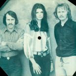 Wstawaj, szkoda dnia , zespół Dwa plus Jeden. Rogi pocztówki obcięto i wykorzystano jako kostki do gitary.