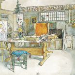 Wydany w 1899 roku album z obrazami Carla, zatytułowany Ett hem ( W domu ) raz na zawsze zmienił nie tylko