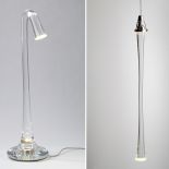 Wykonana tradycyjną metodą hutniczą - szkło ręcznie formowane, rwane, wystrzygane.