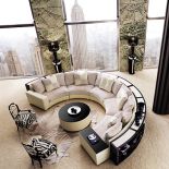 Wym. 4,7 x 4,7 m, 11 550 euro, z zabudową biblioteczną ok. 24 160 euro, PATT MEBEL