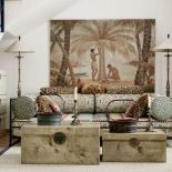 Wystrój domu łączy estetykę Mykonosu, Marakeszu i Majorki.