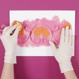 Wzór kończymy kolorem Magnat RB 6860.