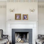 Wzorek na ścianie zmienia charakter wnętrza.